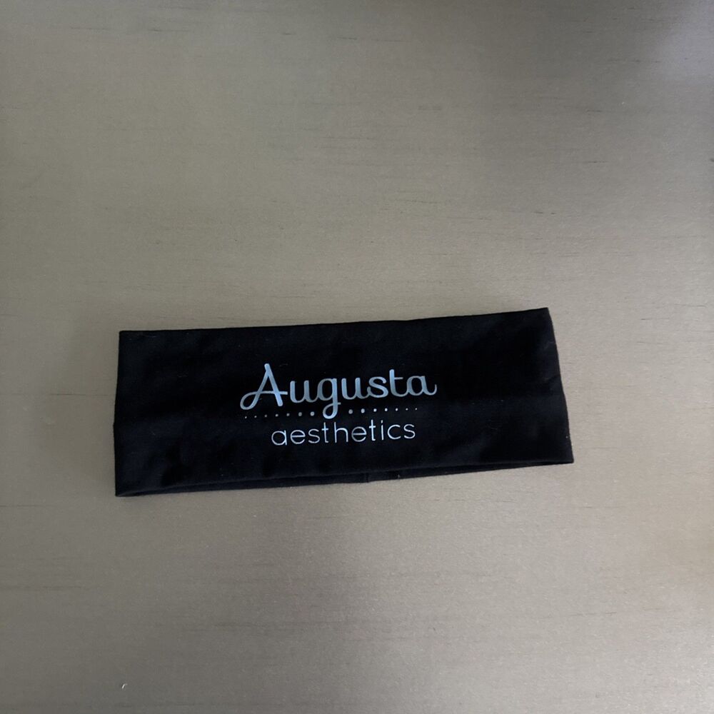 Augusta aesthetics black and blue headband stretchy